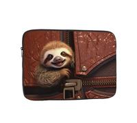 Laptop Sleeve Bag Durable Shockproof Protective Laptop Case Sloth on Zipper Computer Carrying Cover Briefcase 15 inch