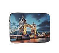 Laptop Sleeve Bag Durable Shockproof Protective Laptop Case Tower Bridge in London Computer Carrying Cover Briefcase 12 inch