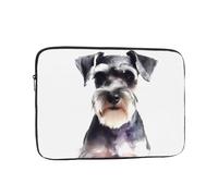 Laptop Sleeve Bag Durable Shockproof Protective Laptop Case Well-Behaved Schnauzer Computer Carrying Cover Briefcase 13 inch