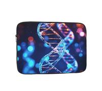 Laptop Sleeve Case 10 inch Shockproof Computer Carrying Bag DNA Genetic Helix Laptop Bag Slim Protective Case
