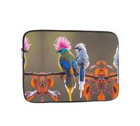 Laptop Sleeve Case 10 inch, Shockproof Protective Laptop Cover Bird Briefcase Portable Carrying Computer Bag