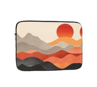Laptop Sleeve Case 10 inch, Shockproof Protective Laptop Cover Retro Images Briefcase Portable Carrying Computer Bag
