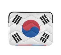 Laptop Sleeve Case 13-14 Inch Classy Computer Cases for Laptop Flag of South Korea Computer Bag for Work Journey