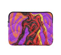 Laptop Sleeve Case 13-14 Inch Computer Case Absrtact Art Desperate Man Computer Bag with Zipper for Travel Business