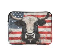 Laptop Sleeve Case 13-14 Inch Concise Laptop Bag Briefcase Buffalo Usa Stars Tablet Briefcase Carrying Bag for Work Journey