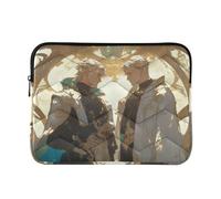 Laptop Sleeve Case 13-14 Inch Laptop Sleeves Handsome Anime Man Twins Case with Zipper for Work Journey rifle and co