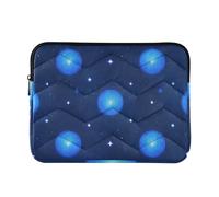 Laptop Sleeve Case 13-14 Inch Portable Computer Bag Blue Cosmic Planet Travel Laptop Bag Handbag for Travel Business