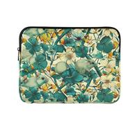 Laptop Sleeve Case 13-14 Inch Stylish Computer Case James Style Flower Mice Luxury for Work Journey Bolsa para