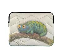 Laptop Sleeve Case 13-14 Inch Stylish Sleeve for Laptops Caterpillar Crawling on The Branch Computer Briefcase with Zipper for Work Journey
