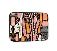 Laptop Sleeve Case 13 inch, Shockproof Protective Laptop Cover Beautiful Little Orange Briefcase Portable Carrying Computer Bag