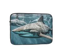 Laptop Sleeve Case 13 inch Shockproof Protective Notebook Several Sharks in The Ocean Laptop Case Computer Bag