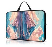 Laptop Sleeve Case 13 Inch, with Handle Computer Shockproof Protective Soft Cover Case,Mountain Landscape