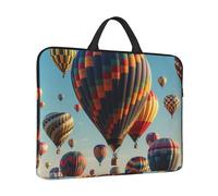 Laptop Sleeve Case 14 inch Shockproof Laptop Bag Colorful Hot Air Balloon Briefcase Computer Bag with Handle