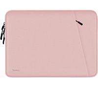 Laptop Sleeve Case 14 inch, Shockproof Protective Computer Cover with Accessories Pocket, Portable Laptop Bag Compatible for 14 inch MacBook Air/Pro, Dell, HP, Acer, Asus, Lenovo, Pink