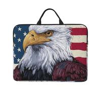 Laptop Sleeve Case 14 inch Shockproof Protective Notebook American National Flag Laptop Case Computer Bag