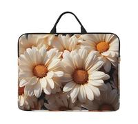 Laptop Sleeve Case 14 inch Shockproof Protective Notebook Beauty Daisy Laptop Case Computer Bag