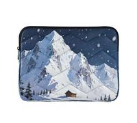 Laptop Sleeve Case 15-16 Inch Classical Laptop Bag with Zipper Snow White Mountain Star Sky Case with Zipper for Work Journey vera bradley laptop