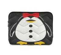 Laptop Sleeve Case 15-16 Inch Classy Computer Cases for Laptop Penguin Costume Halloween Boys Cartoon Computer Bag for Travel Business