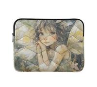 Laptop Sleeve Case 15-16 Inch Classy Laptop Cases Cute Cartoon Green Elf Carrying Bag with Zipper for Men Women rifle and co