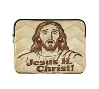 Laptop Sleeve Case 15-16 Inch Classy Laptop Storage Bag Jesus H. Christ! Computer Sleeve with Zipper for Work Travel