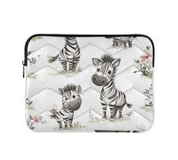 Laptop Sleeve Case 15-16 Inch Cool Laptop Carrying Case with Zipper Cute animal White Carrying Bag with Zipper for Men Women forro para