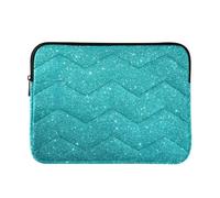 Laptop Sleeve Case 15-16 Inch Cute Laptop Storage Bag Blue Glitter Starry Bright Tablet Briefcase Carrying Bag for Men Women forro para