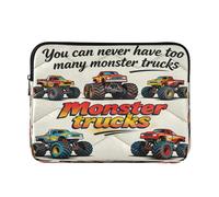 Laptop Sleeve Case 15-16 Inch durables Sleeve for Laptop Never Have Too Many Monsters Colorful Case Bag with Zipper for Men Women