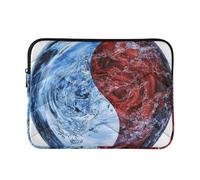Laptop Sleeve Case 15-16 Inch Polyester Laptop Sleeves Water Yin and Yang Tai Chi Notebook Computer Pocket for Work Journey laptop