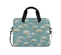 Laptop Sleeve Case 15-16 Inch Soft Computer Cases for Laptop Agapanthus Almond Celeste Notebook Computer Pocket for Work Journey