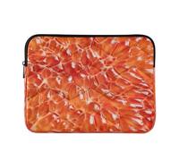Laptop Sleeve Case 15-16 Inch Thin Laptop Storage Bag Pomelo Fruit Pulp Red Computer Case with Zipper for Men Women fundas para laptop