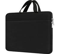 Laptop Sleeve Case 15.6 inch, Durable Travel Laptop Bag Handbag Shockproof Protective Computer Cover Carrying Bag Briefcase for 15" 15.6" HP Asus Acer Dell Lenovo Laptop Notebook Ultrabook, (Black)