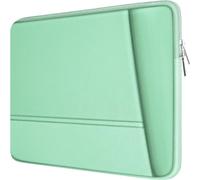 Laptop Sleeve Case 15.6 inch, Sturdy Portable Monitor Computer Laptop Case, Carrying Sleeve Bag 15.6'' with Pockets for MacBook PC Mac HP Lenovo Dell Asus Xbox Switch, Light Blue