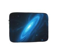 Laptop Sleeve Case 15 inch, Shockproof Protective Laptop Cover Blue Galaxy Briefcase Portable Carrying Computer Bag