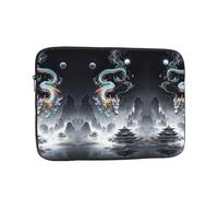 Laptop Sleeve Case 15 inch, Shockproof Protective Laptop Cover Colorful Dragon Briefcase Portable Carrying Computer Bag