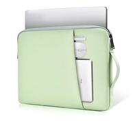 Laptop Sleeve Case 17 17.3 Inch with Handle Computer Bag Carrying Case for HP Pavilion 17/ Envy 17/ Dell/IdeaPad ThinkPad/LG Gram/MSI/ASUS Acer, Green
