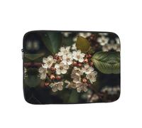Laptop Sleeve Case 17 inch, Shockproof Protective Laptop Cover A Cluster of Small Flowers Briefcase Portable Carrying Computer Bag