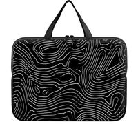Laptop Sleeve Case Bag 13 inch, Abstract Line Slim Carrying Case Durable Handbag Travel Laptop Bag for 13 inch MacBook Air M3/M2/Pro M2/ 13" iPad Pro/Air M4/M2 2024