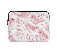 Laptop Sleeve Case Classical Computer Bag 13 Inch 14 Inch Light Pink Playful Falcon Travel Laptop Bag Handbag