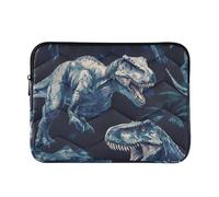 Laptop Sleeve Case Concise Computer Cases for Laptop 13 Inch 14 Inch Beauty Dinosaurs_25085_3 Case Bag with Zipper Work Journey