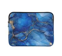 Laptop Sleeve Case durables Computer Cases for Laptop 15 Inch 16 Inch Marble Silver Royal Blue altego clear L