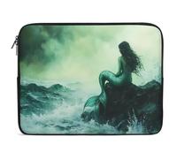 Laptop Sleeve Case Horrible Fish Notebook Protective Bag With Zipper Durable Tablet Carrying Case Cover, For Computer, Notebook, Travel, 15In