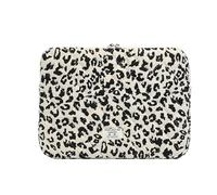Laptop Sleeve Case, Leopard Print Puffy Quilted Bag for 11/13/15'' MacBook/Air/Pro, Animal Print Notebook Cover