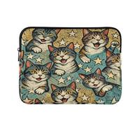 Laptop Sleeve Case Portable Laptop Sleeve Case 15 Inch 16 Inch Naughty Cat Laughing rifle and co L