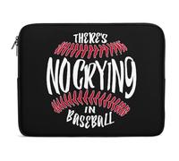 Laptop Sleeve Case There'S No Crying In Baseball Briefcase Bag Soft Girls Laptop Cover, For Computer, Notebook, Travel, 15In