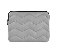 Laptop Sleeve Case Travel Laptop Sleeve Bag 13 Inch 14 Inch Dark Gray Dark Grey Solid Color Pure Plain Carrying Bag with Zipper Travel Business