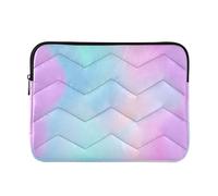 Laptop Sleeve Case Waterproof Sleeve for Laptop 13 Inch 14 Inch Blur Purple Blue Case Bag with