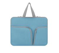 Laptop Sleeve Case with Handle & Pockets for 13-14 Inch Notebook - Shockproof Carrying Briefcase for MacBook Pro 14, Air 13 M2 M3 M4, Surface Laptop - Water Resistant Computer Pouch