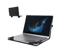 Laptop Sleeve for Samsung Galaxy Book2 Pro/2 Pro 360 Cover //Galaxy Book 3 360/Galaxy Book 4 360/15.6" 950QCG-X01/X03 Two Piece Detachable Cover with Stand (Grey)
