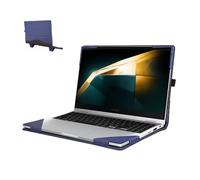 Laptop Sleeve for Samsung Galaxy Book2 Pro/2 Pro 360 / Galaxy Book3 360 /Galaxy Book 4 360/15.6" 950QCG-X01/X03, Two Piece Detachable Cover with Stand (Blue)