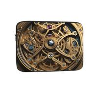 Laptop Sleeve Laptop Case Bag Shockproof Computer Carrying Bag Cool Steampunk Gears Briefcase Handbags 15 inch